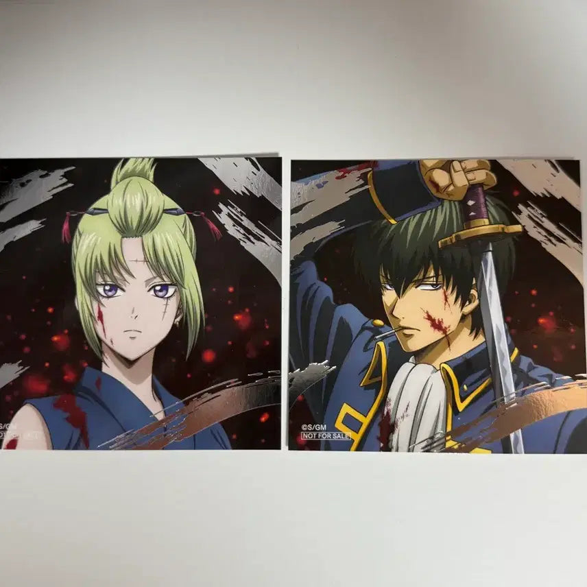 [BUNJANG] Gintama Yoshirara Arc Hijikata &amp; Tsukuyo Animate Exclusive Photocard Set / 은혼 요시와라 애니메이트 특전 히지카타&amp;츠쿠요 판매