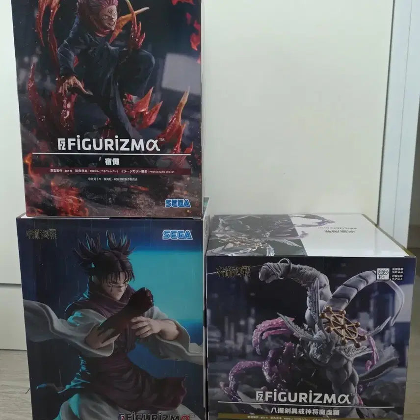 [BUNJANG] Mahito Sukuna Choso 3종 Figure Set / 마허라 스쿠나 쵸소우 피규어3종