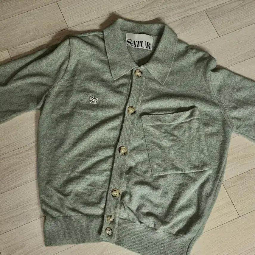 [BUNJANG] Setter Collar Knit Cardigan / 세터 카라 니트 가디건