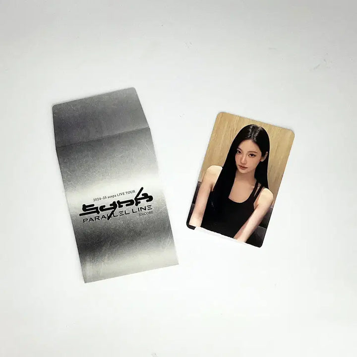 [BUNJANG] aespa Ningning 2024-25 Sync Parallel Line Photocard / 에스파 닝닝 2024-25 싱크 패럴라인 포토카드 포카