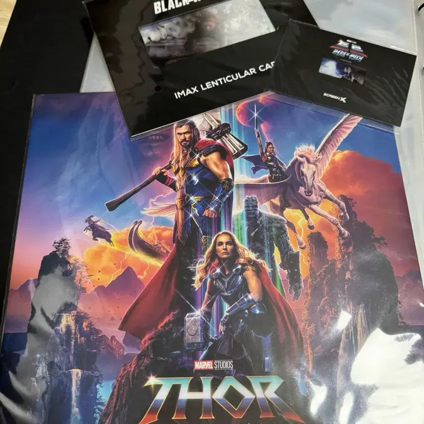 [BUNJANG] Marvel Harry Potter Movie Memorabilia Film Mark Set / 영화 굿즈 토르 러브앤썬더 블랙위도우 마블 해리포터 덤블도어 필름마크