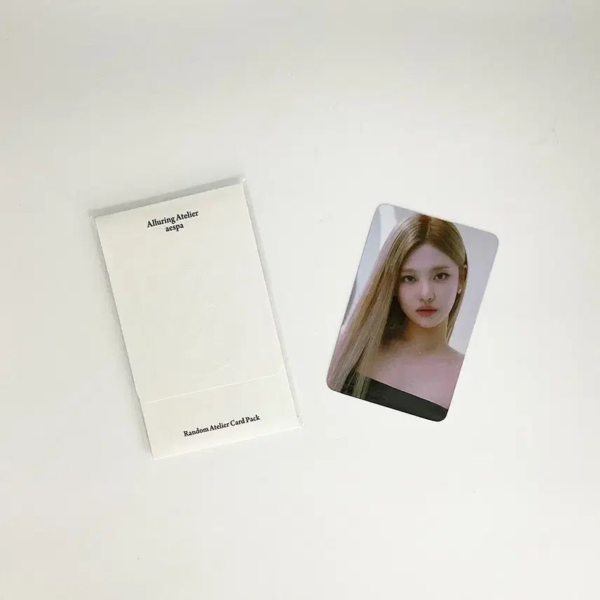 [BUNJANG] Aespa Ningning Alluring Atelier Photocard / 에스파 닝닝 얼루어링 아뜰리에 포토카드 포카
