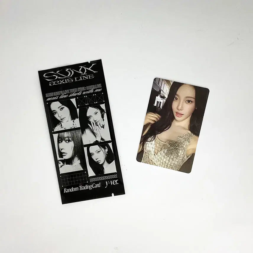 [BUNJANG] Aespa Ningning SYNK: Hyper Line Photocard / 에스파 닝닝 싱크 엑시스라인 포토카드 포카