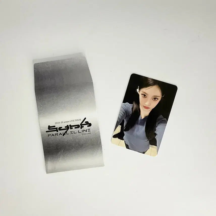 [BUNJANG] aespa Ningning 2024-25 Synk Parallel Line Photocard / 에스파 닝닝 2024-25 싱크 패럴라인 포토카드 포카
