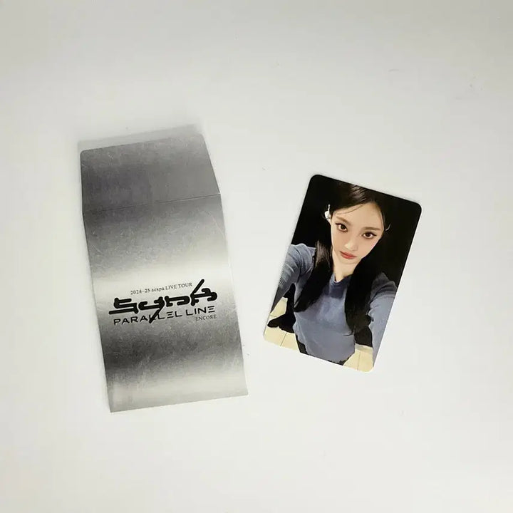 [BUNJANG] aespa Ningning 2024-25 Synk Parallel Line Photocard / 에스파 닝닝 2024-25 싱크 패럴라인 포토카드 포카