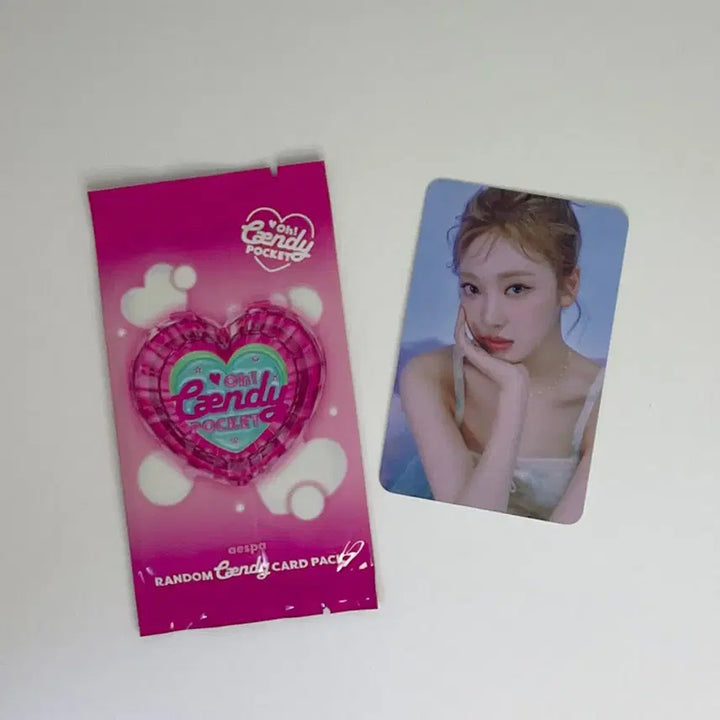 [BUNJANG] Aespa Ningning O Candy Photocard / 에스파 닝닝 오캔디 포토카드 포카