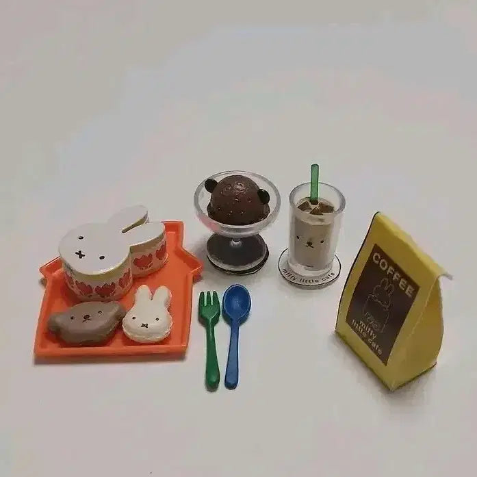 [BUNJANG] Miffy Cafe Re-Ment Gacha Figure / 미피 카페 리멘트 가챠 피규어