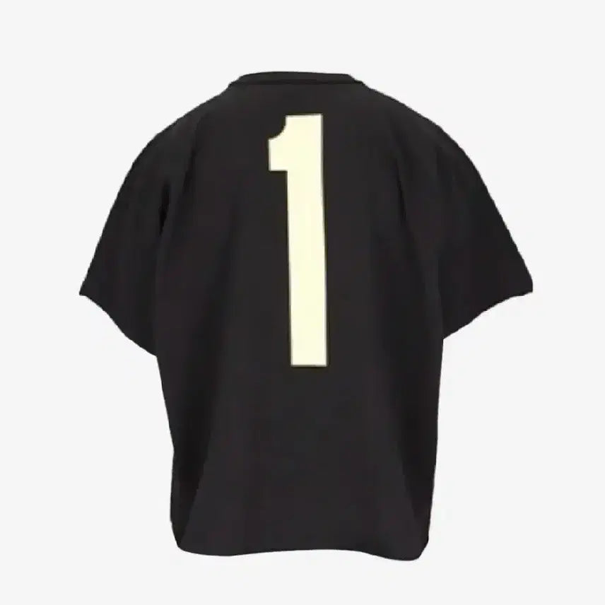 [BUNJANG] YZY NUMBER 1 T-Shirt / 이지 블랙 넘버 1 반팔 티셔츠