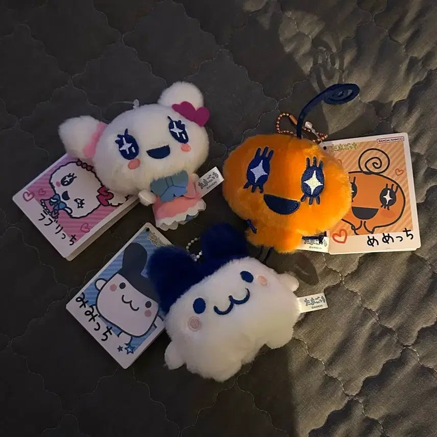 [BUNJANG] Tamagotchi Keychain Plush Charm / 다마고치 키링 인형