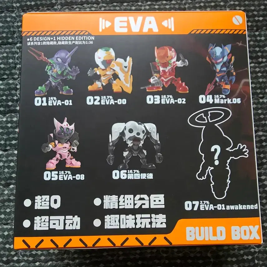 [BUNJANG] Evangelion Q Version Chogokou Actionable Blind Box / 에반게리온 Q버전 초가동 조립식 블라인드 박스팝니다