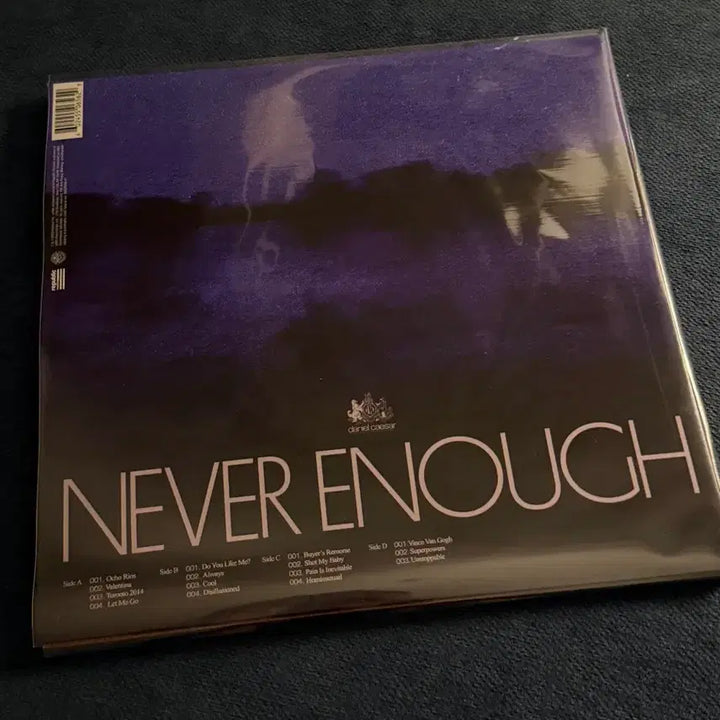 [BUNJANG] Daniel Caesar Never Enough LP Orange Limited Edition / 다니엘시저 never enough lp 오렌지 한정반