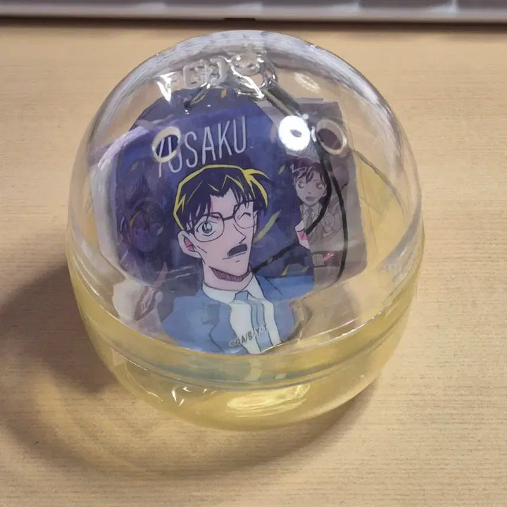 [BUNJANG] Detective Conan Kudo Yusaku City Pop Acrylic Strap / 명탐정코난 쿠도 유사쿠 시티팝 키링 가챠