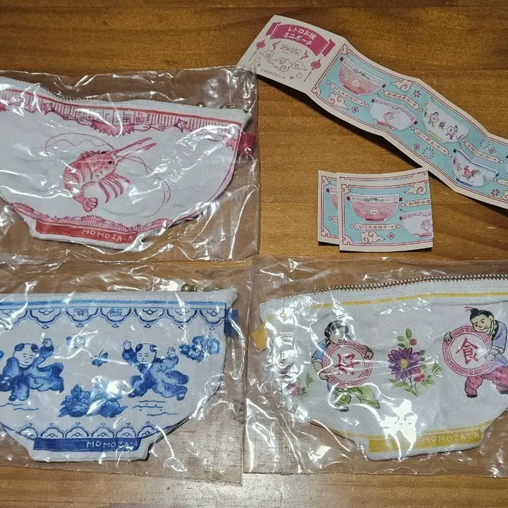 [BUNJANG] Vintage Dish Pouch Gacha / 빈티지 그릇 파우치 가챠