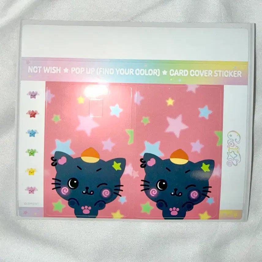 [BUNJANG] NCT WISH Riku Card Cover Sticker Pack / 엔시티 위시 리쿠 쿠리 카드 커버 스티커 카드 스티커