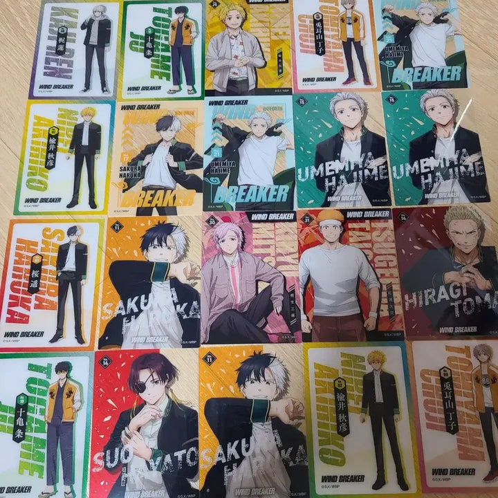 [BUNJANG] Windbreaker Goods Bundle Set / 윈드브레이커 윈브레 굿즈