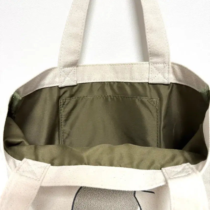 [BUNJANG] Studio Ghibli My Neighbor Totoro Embroidered Eco Bag / 이웃집 토토로 자수 에코백 정품 미사용