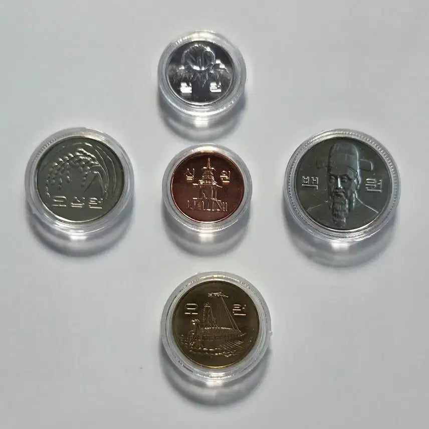 [BUNJANG] 2019 Korean Coin Set (1, 5, 10, 50, 100 Won) / (예약)2019년 한국 동전 1원 5원 10원 50원 100원