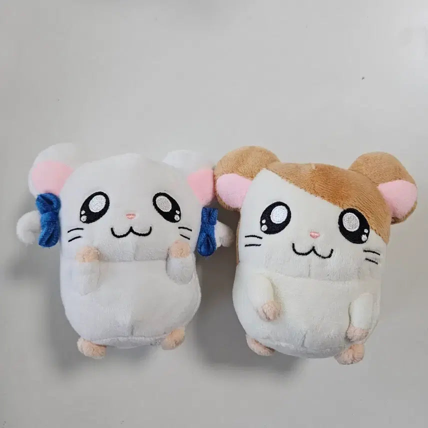 [BUNJANG] Hamtaro &amp; Ribbon 10cm Doll Bundle Set / (일괄) 방가방가 햄토리 햄토리&amp;리본 10cm 인형 누이