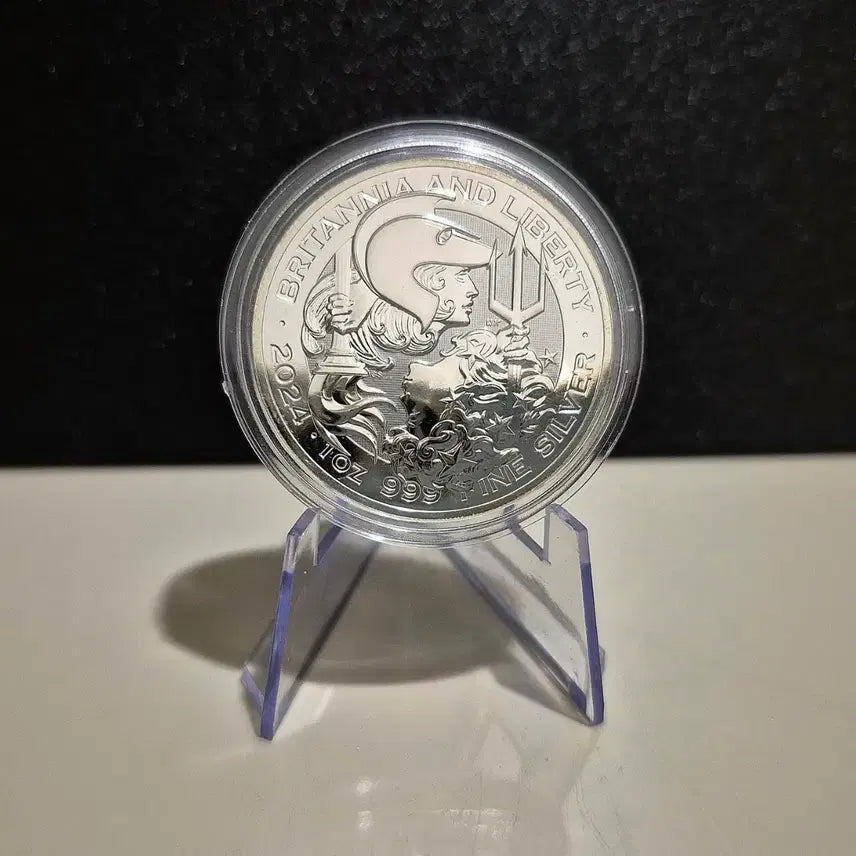 [BUNJANG] Britannia &amp; Liberty 1 oz Silver Coin / 브리타니아&amp;리버티 1온스 은화