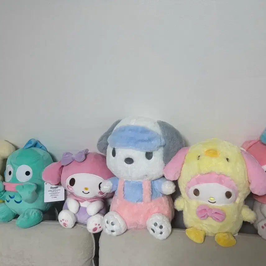 [BUNJANG] Sanrio Authentic Character Plush Doll Bundle Set / 택포 산리오 정품 캐릭터즈 봉제인형 일괄
