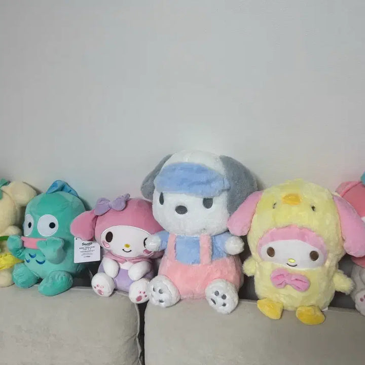 [BUNJANG] Sanrio Authentic Character Plush Doll Bundle Set / 택포 산리오 정품 캐릭터즈 봉제인형 일괄