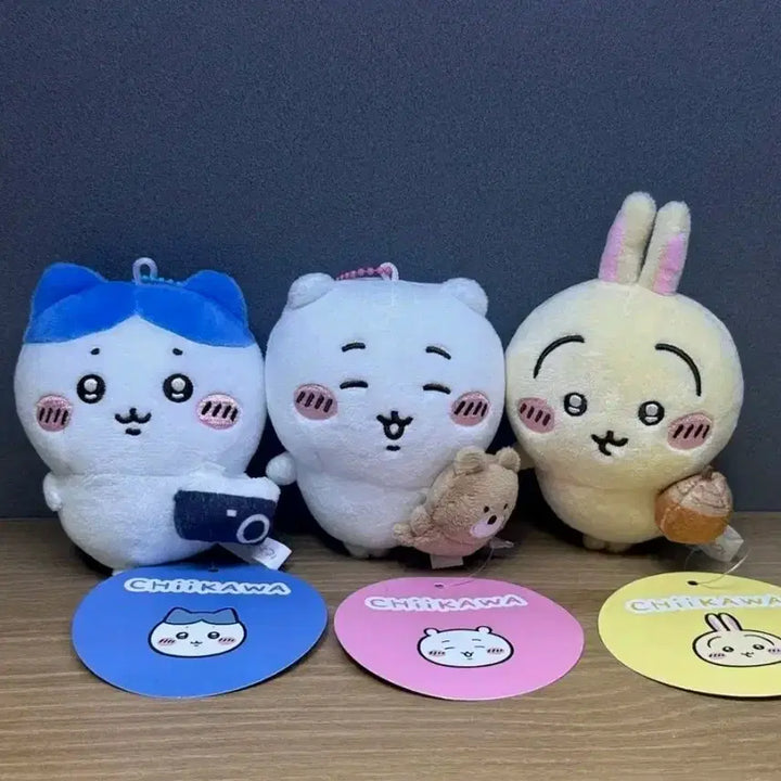 [BUNJANG] Chiikawa Hachiware Usagi Stress Ball Set / 먼작귀 치이카와 하치와레 우사기 인형 스트레스볼 세트