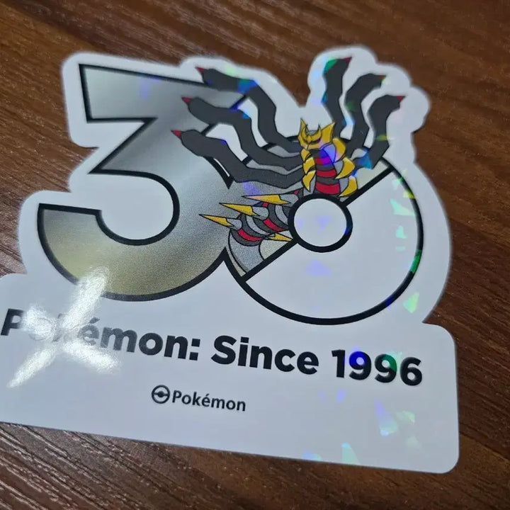 [BUNJANG] Pokemon 30th Anniversary Giratina Sticker / 포켓몬 30주년 스티커 기라티나