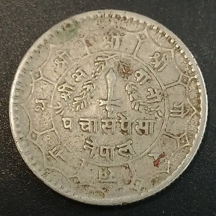 [BUNJANG] Rare 50 Paisa Coin from Nepal / [희귀] 네팔 50파이사 동전 w1345