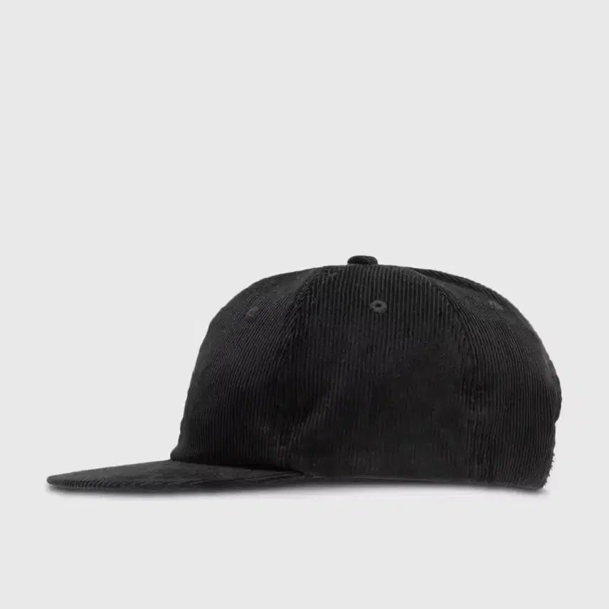 [BUNJANG] TAIKAN Black Corduroy Plain Ball Cap Snapback / TAIKAN 타이칸 블랙 코듀로이 무지 볼캡 모자 스냅백 스트랩백
