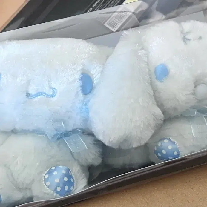 [BUNJANG] Cinnamoroll 20th Anniversary Sky Blue Milk Plush Set / 시나모롤 20주년 하늘 밀크누이 세트