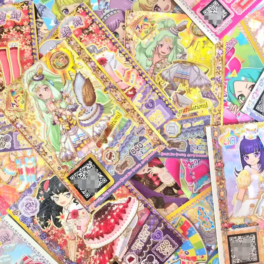 [BUNJANG] PriPara Milfy Promo Coordi Ticket Set (61 cards) / 61장) 프리파라 밀피 프로모 코디 티켓