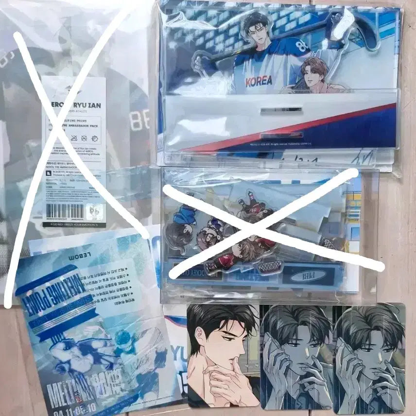 [BUNJANG] HAVING CURVE Intermission Acrylic Stand Bundle Set / 해빙곡선 인터미션 아크릴 스탠드 특전 일괄