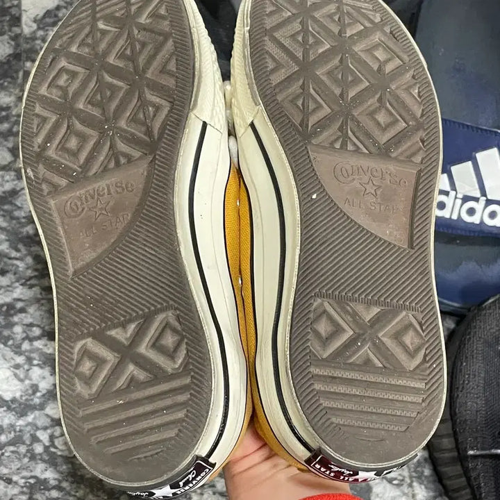 [BUNJANG] Converse Chuck Taylor All Star Low Yellow Canvas Sneakers US 5.5 / 컨버스 척테일러 올스타 옐로우 로우 240mm