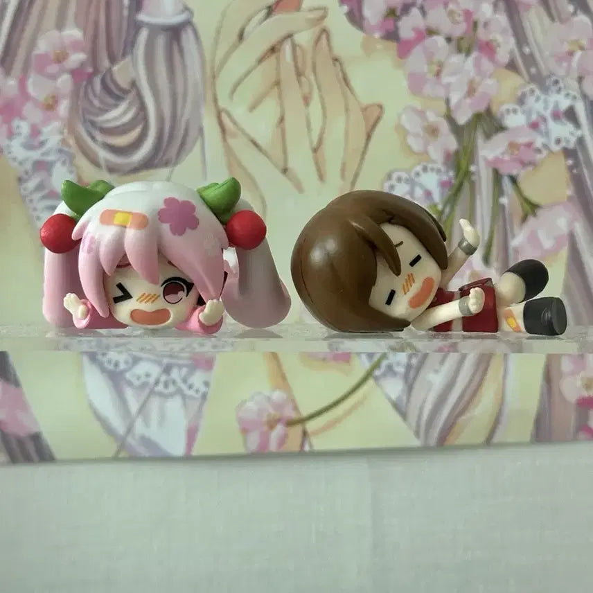 [BUNJANG] Hatsune Miku Sakura Miku &amp; Meiko Kadang Gacha 2 Types Bundle Set / 하츠네 미쿠 사쿠라 미쿠 &amp; 메이코 꽈당 가챠 2종 일괄