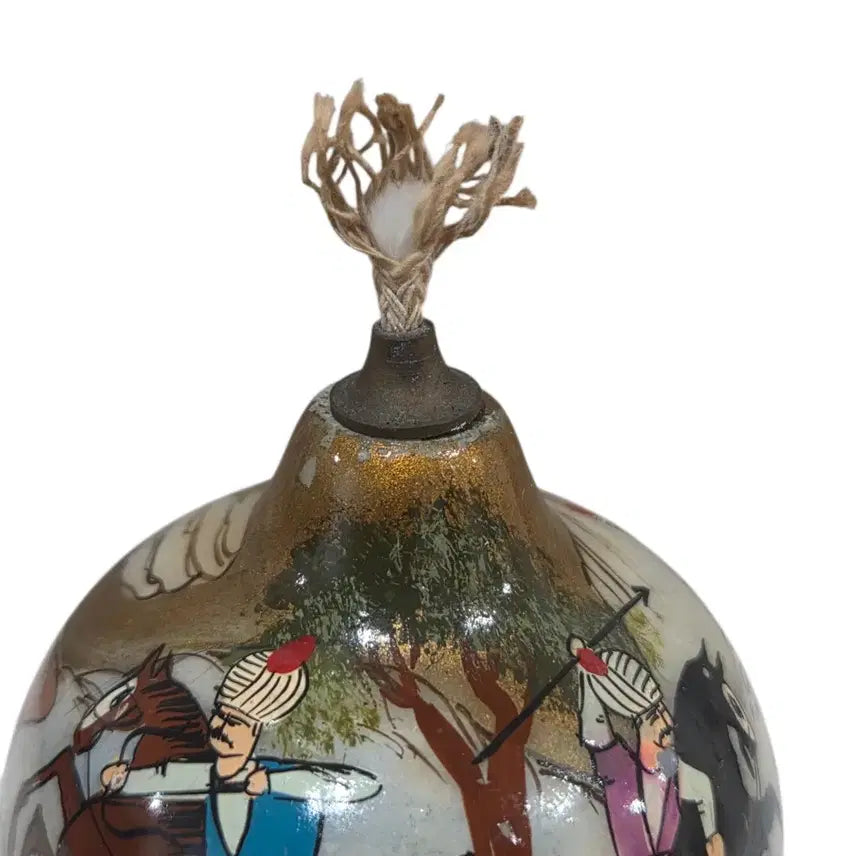 [BUNJANG] Marble Oil Lamp (Korean Style Oil Lamp) / 대리석 오일 램프 (한국식 등잔)