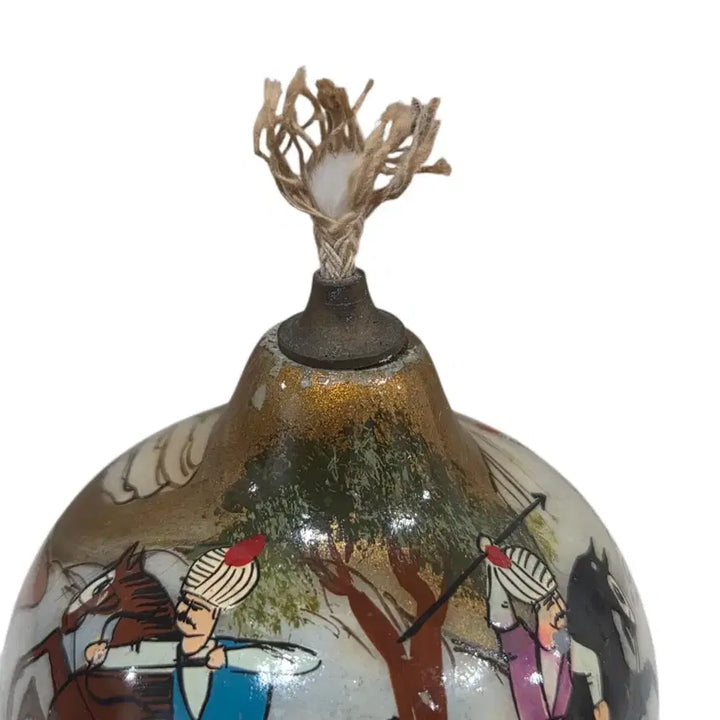 [BUNJANG] Marble Oil Lamp (Korean Style Oil Lamp) / 대리석 오일 램프 (한국식 등잔)
