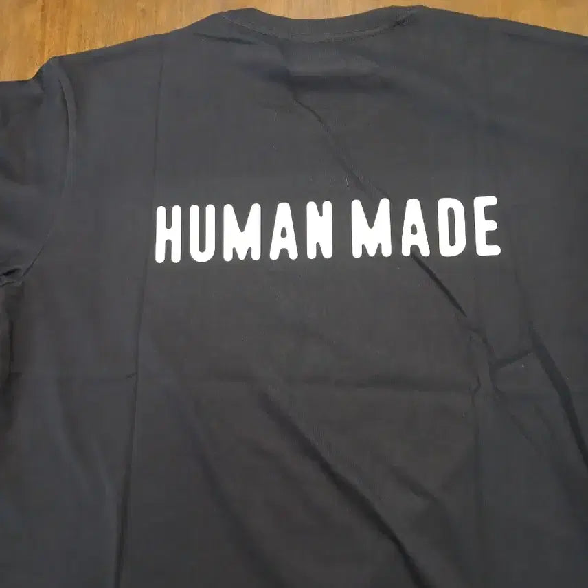 [BUNJANG] Human Made Heart Black T-Shirt / 휴먼메이드 하트 블랙 반팔 티셔츠 새상품
