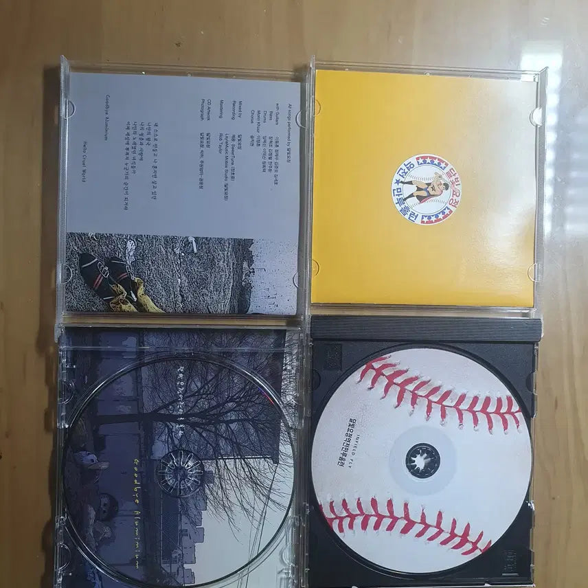 [BUNJANG] Various Artists - Infield Fly / Goodbye Aluminium (1st &amp; 3rd Album Set) / 달빛요정역전만루홈런 - 1집, 3집 중고 앨범
