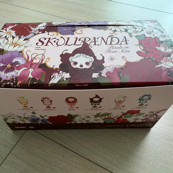[BUNJANG] Skull Panda Act IV: Petal Series Magnet Full Set (Unsealed) / 스컬판다 꽃잎의 4막 시리즈 마그넷 풀박(단순개봉품)
