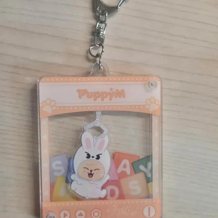 [BUNJANG] Stray Kids SKZOO Seungmin Libit Ribit Acrylic Keyring / 스트레이키즈 스키즈 스키주 승민 리노 퍼핌 리빗 토이월드 아크릴 키링