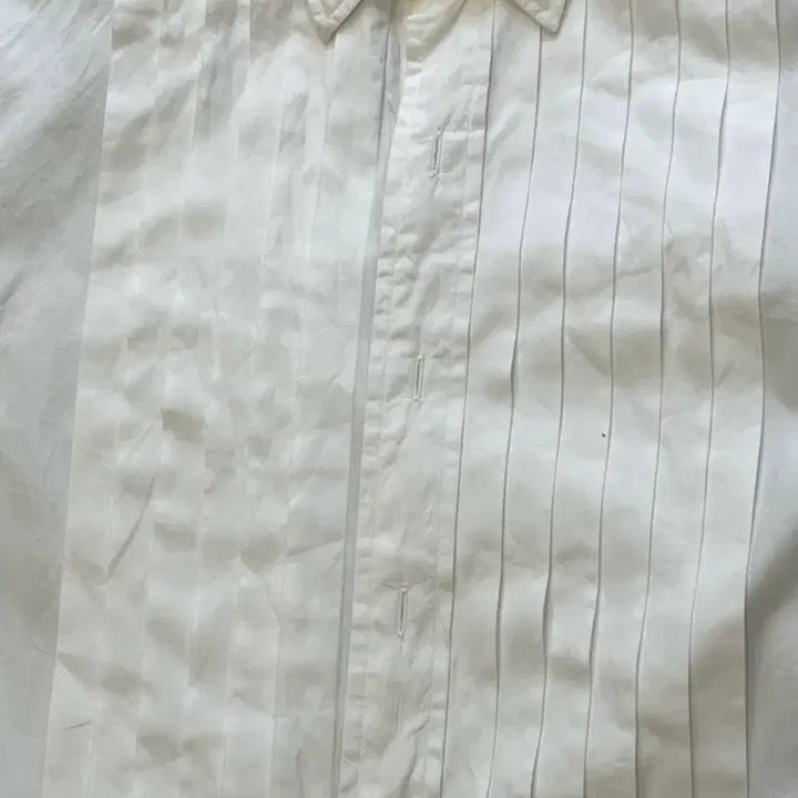 [BUNJANG] Polo Ralph Lauren Pin Tucked Dress Shirt / 폴로 랄프로렌 핀턱 드레스 셔츠