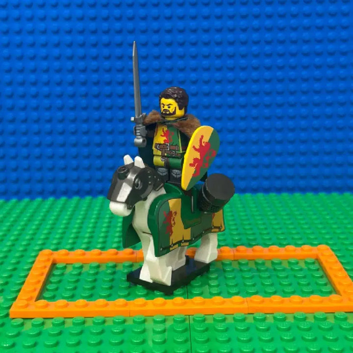 [BUNJANG] LEGO Smilebrick William Marshall Version 2 + Horse Set / 레고 스마일브릭 윌리엄마셜 버전2+ 말 바딩 세트 (말 포함)