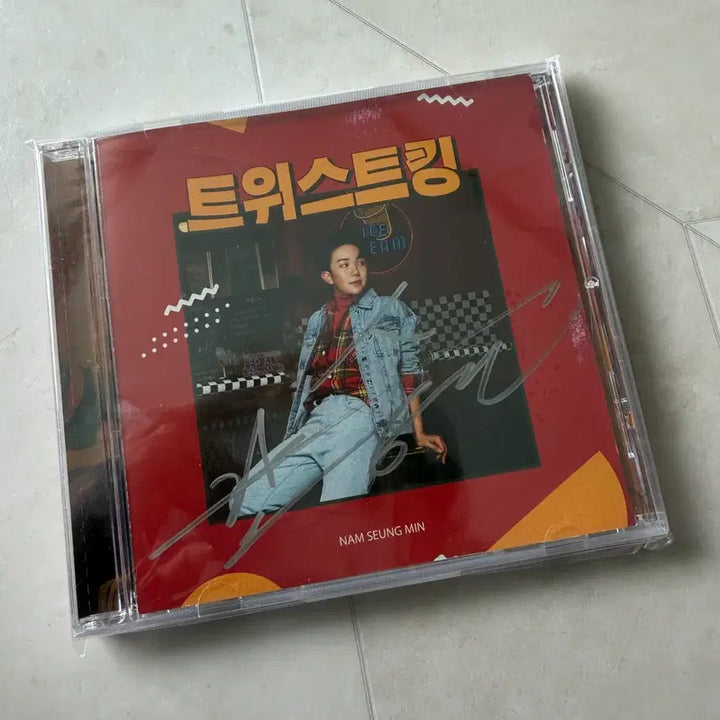[BUNJANG] Nam Seungmin Twist King Signed CD / 남승민, 트위스트킹 싸인 CD