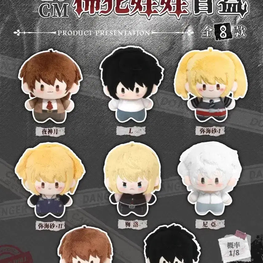 [BUNJANG] Death Note Mini Mascot Blind Box Doll - Melo (Unsealed) / 비닐개봉)데스노트 미니 마스코트 블라인드 인형 멜로