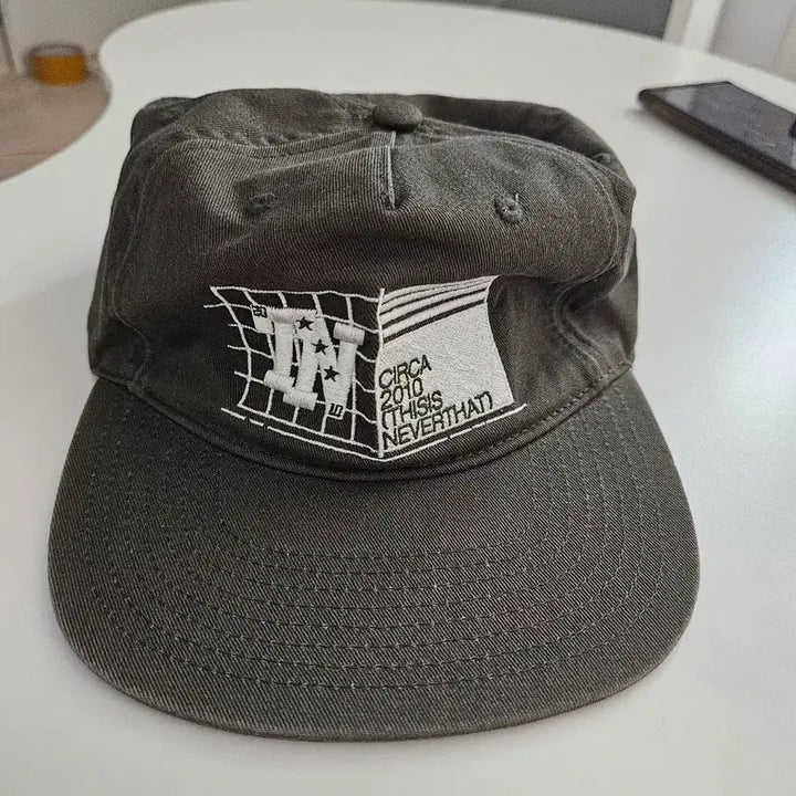 [BUNJANG] thisisneverthat Ball Cap Charcoal / 디스이즈네버댓 볼캡 모자 차콜