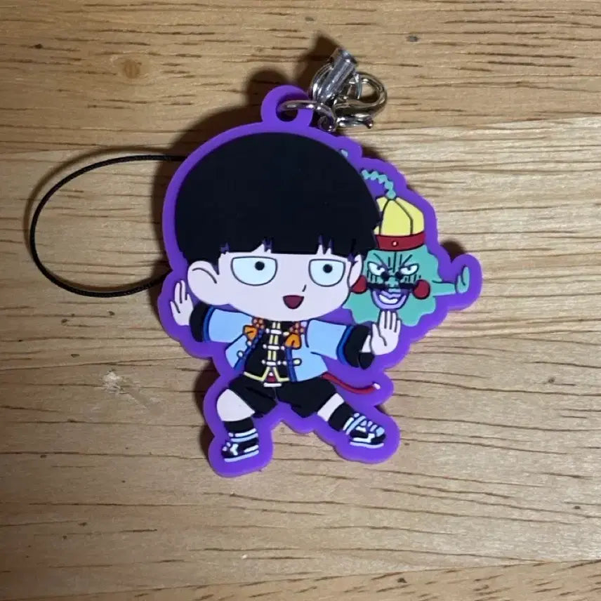 [BUNJANG] Mob Psycho 100 Shigeo Kageyama "Mob" China Ver. Rubber Strap Keychain / 모브사이코100 몹싸 모브 러버스트랩 키링 차이나 캡슐 가챠