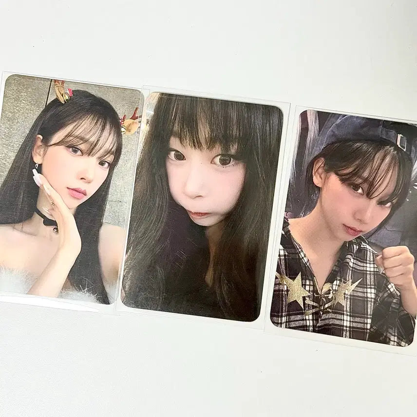 [BUNJANG] Aespa Karina Giselle Bundle Set Photocard / 에스파 포카 카리나 지젤 일괄