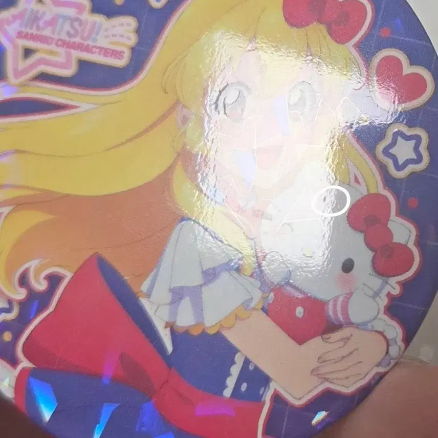 [BUNJANG] Aikatsu! Ichigo Aoi Sanrio Can Badge Set / 아이카츠 아이엠스타 이치고 라임 산리오 캔뱃지