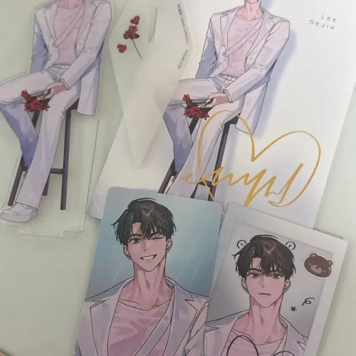 [BUNJANG] Demutjoo Lee Sejin Taiwan Exclusive Acrylic Stand, Postcard, Photo, Photocard / 데못죽 큰세 이세진 대만 특전 아크릴 스탠드 엽서 폴라 포카