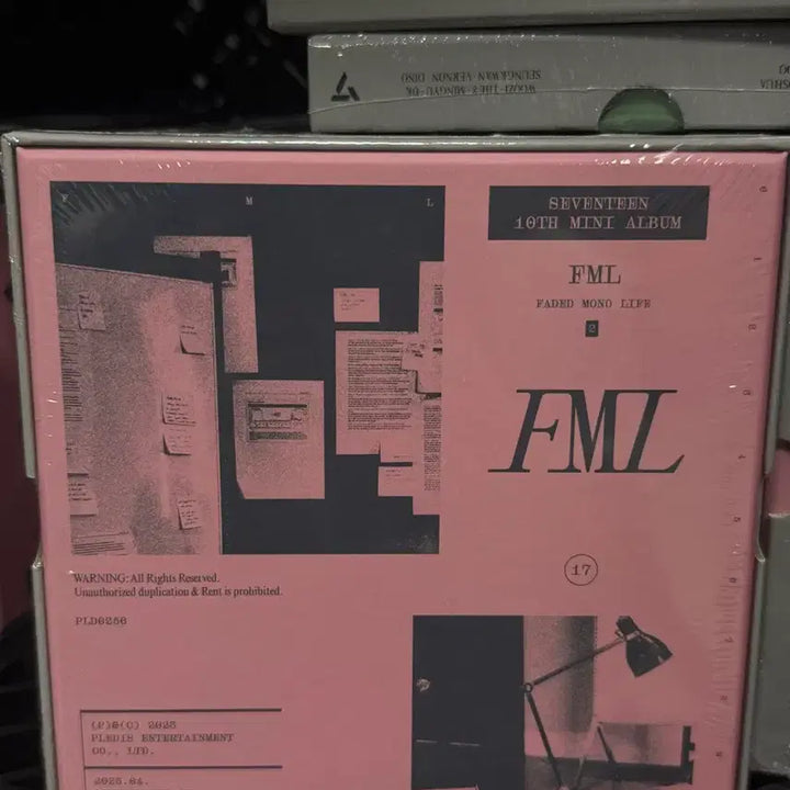[BUNJANG] SEVENTEEN FML (Faded Mono Life Version) Bundle Set (Sealed) / 세븐틴미니앨범 FML(Faded Mono Life)버전 미개봉 일괄